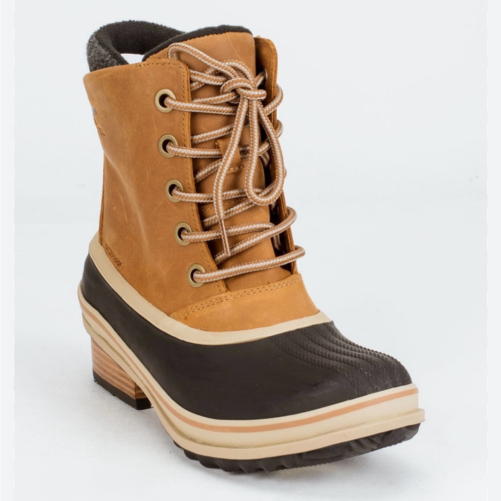 Sorel Slimpack III Lace Duck Womens Boots size 9